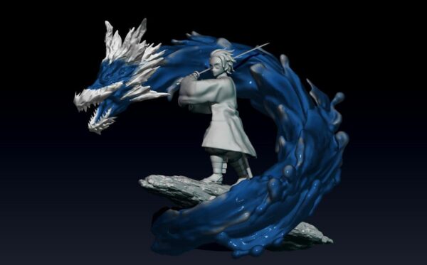 Tanjiro Demon Slayer Archivo Stl Para Impresion 3D