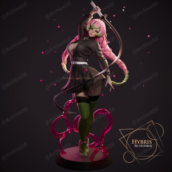 Demon Slayer Mitsuri Kanroji Archivo Stl Para Impresion 3D