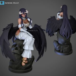 Albedo Overlord Archivo Stl Para Impresion 3D