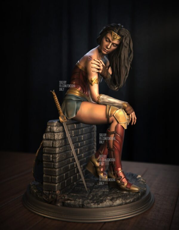 Wonder Woman 03 Archivo Stl Para Impresion 3D