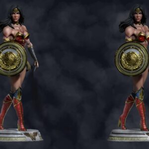 Wonder Woman Dc Comics Archivo Stl Para Impresion 3D