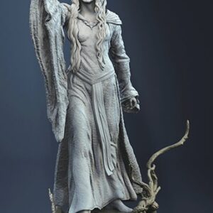 Galadriel Archivo Stl Para Impresion 3D