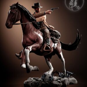 Arthur Morgan Archivo Stl Obj Para Impresion 3D
