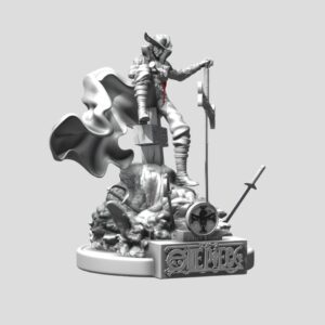 Dracule Mihawk One Piece Archivo Stl Obj Para Impresion 3D