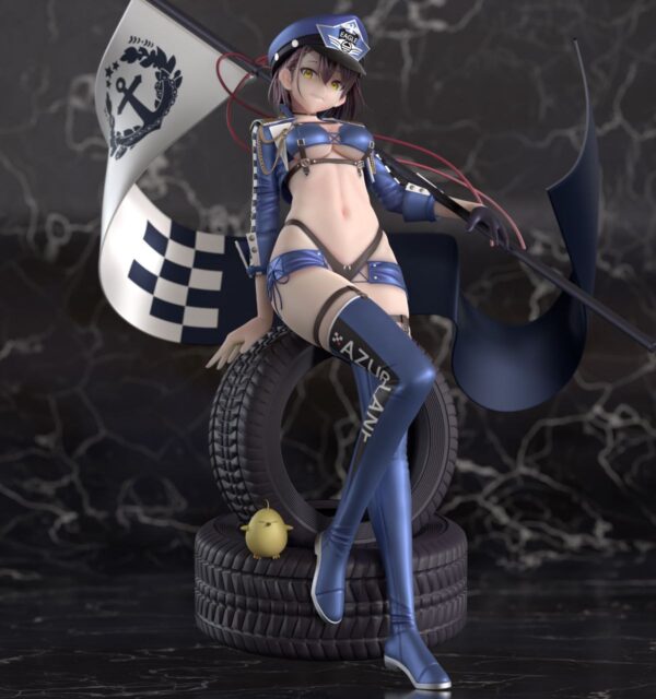 Azur Lane Baltimore Archivo Stl Obj Para Impresion 3D