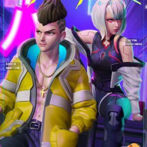 Lucy David Cyberpunk Edgerunners Archivo Stl Impresion 3D