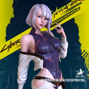 Lucy Cyberpunk Edge Runners Archivo Stl Para Impresion 3D