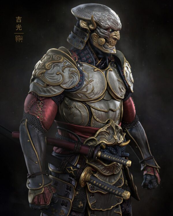 Yoshimitsu Archivo Stl Obj Para Impresion 3D